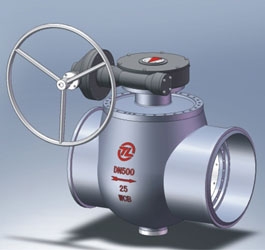 碳鋼全焊接偏心半球閥